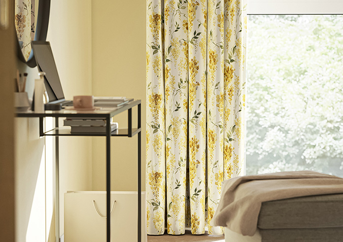 Wisteria Silk, Summer - Made to Measure Curtains - Image 5